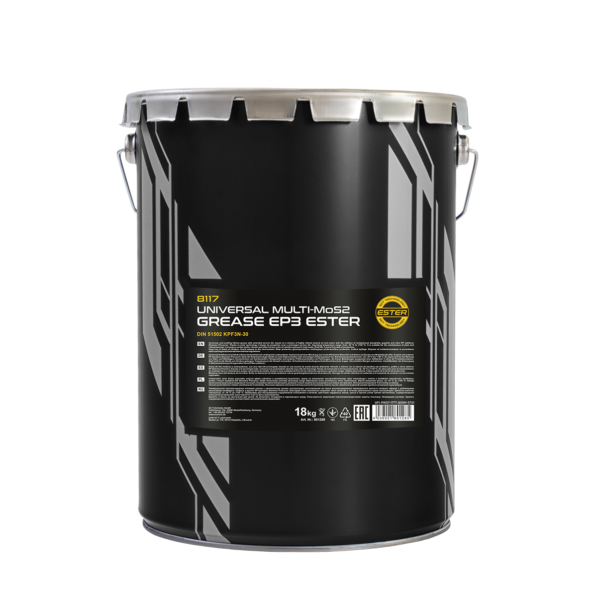 MANNOL EP-3 Multi-MoS2 Ester (18kg) 8117