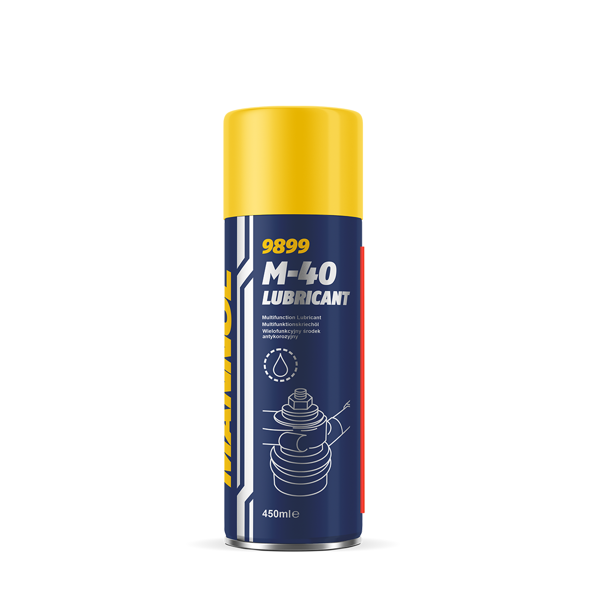 MANNOL M-40 Lubricant 9892 / 9895 / 9898 / 9899 / 9889 / 9940 – Image 3