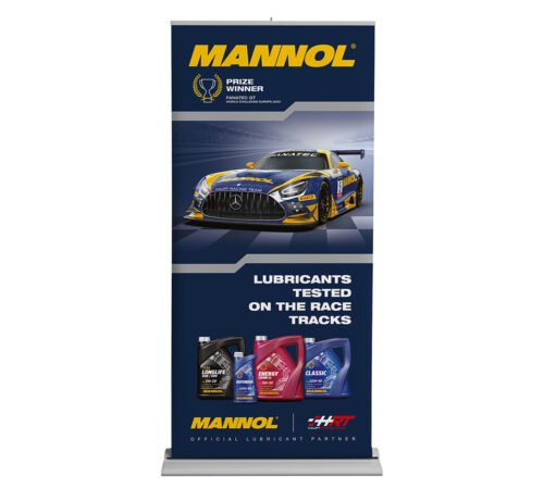 MANNOL Roll Up Banner - Limited Edition 1620