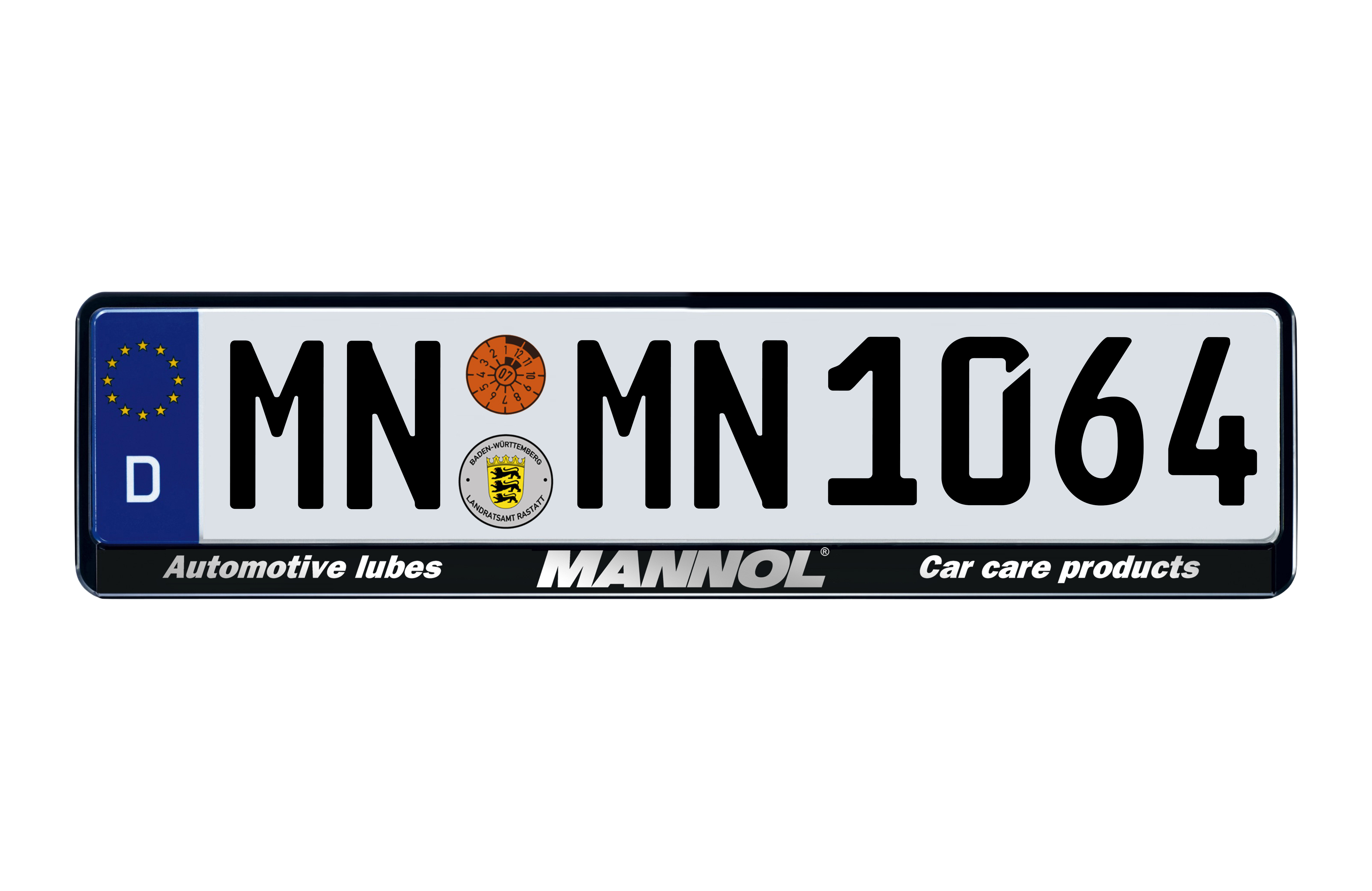 MANNOL License Plate Frame 1064