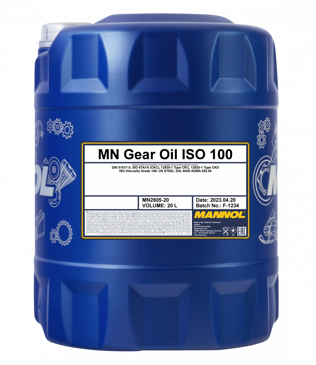 MANNOL Gear Oil ISO 100 2805