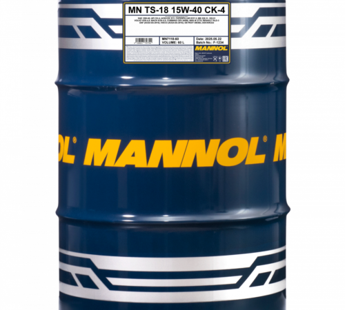 MANNOL TS-18 15W-40 CK-4 7118