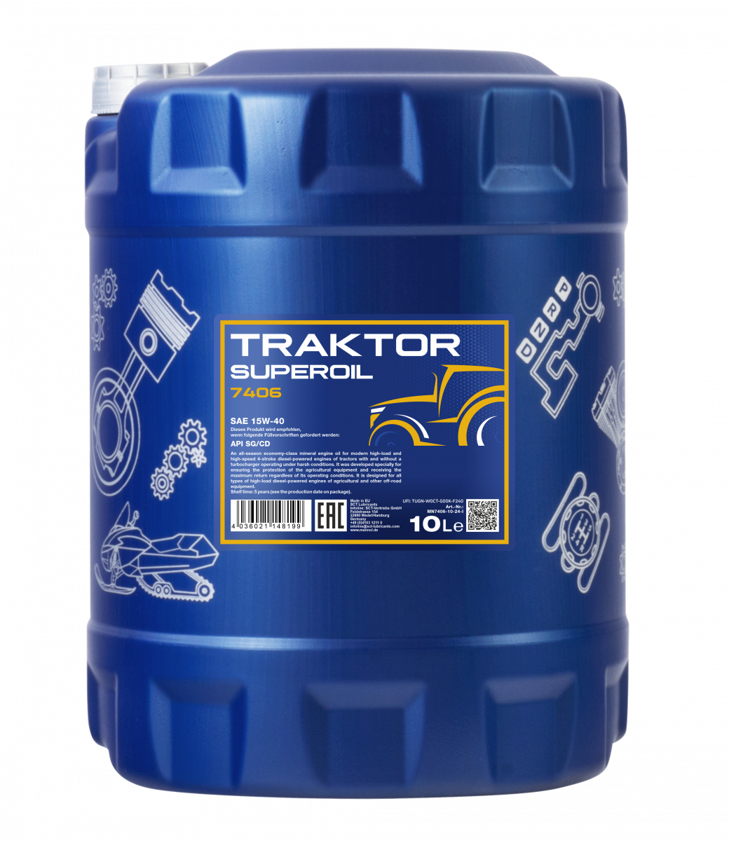 MANNOL Traktor Superoil 15W-40 7406 – Image 5