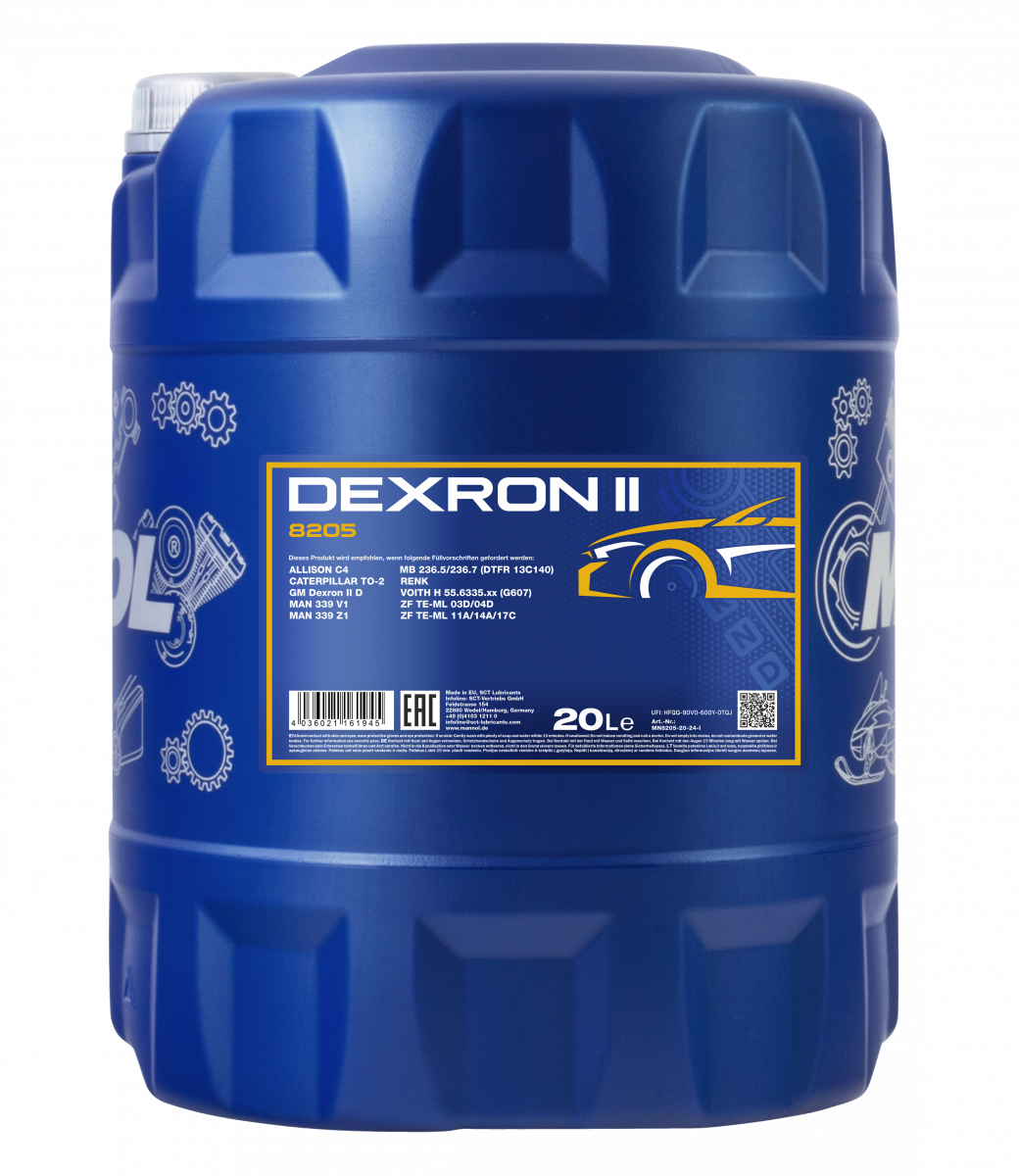 MANNOL Automatic ATF Dexron II 8205 – Image 5
